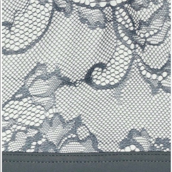 Lululemon Live In Lace Bralette medium grey - Picture 5 of 5